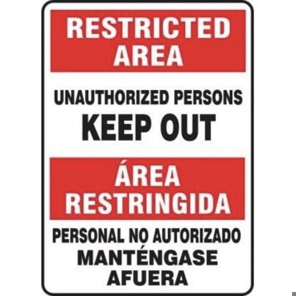 Accuform Safety Sign, SBMADM906XV SBMADM906XV - main